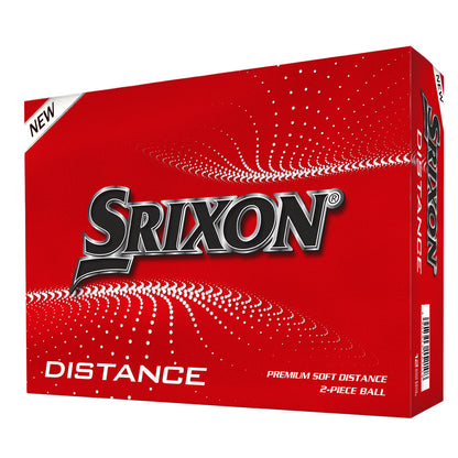 Srixon Golfball Distance Soft Premium - 12er Pack, Weiss