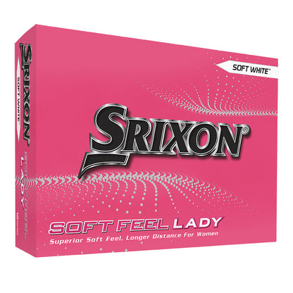 Srixon Soft Feel Lady Golfbälle - 12er Pack Weiss