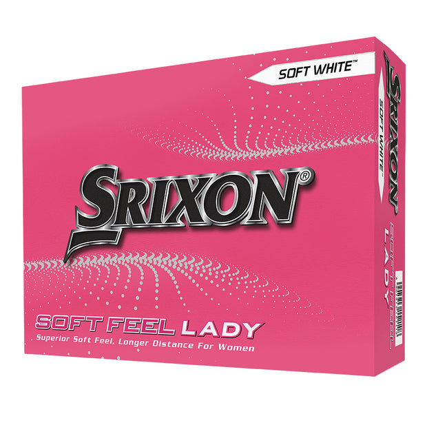 Srixon Soft Feel Lady Golfbälle - 12er Pack Weiss