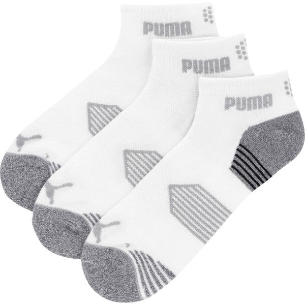 PUMA SOCKEN ESSENTIAL 1/4 CUT, WEISS